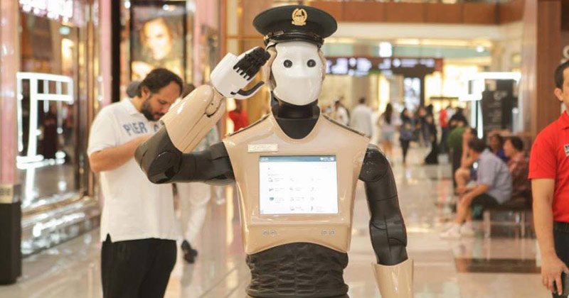 The new Robot Police Officer in Dubai