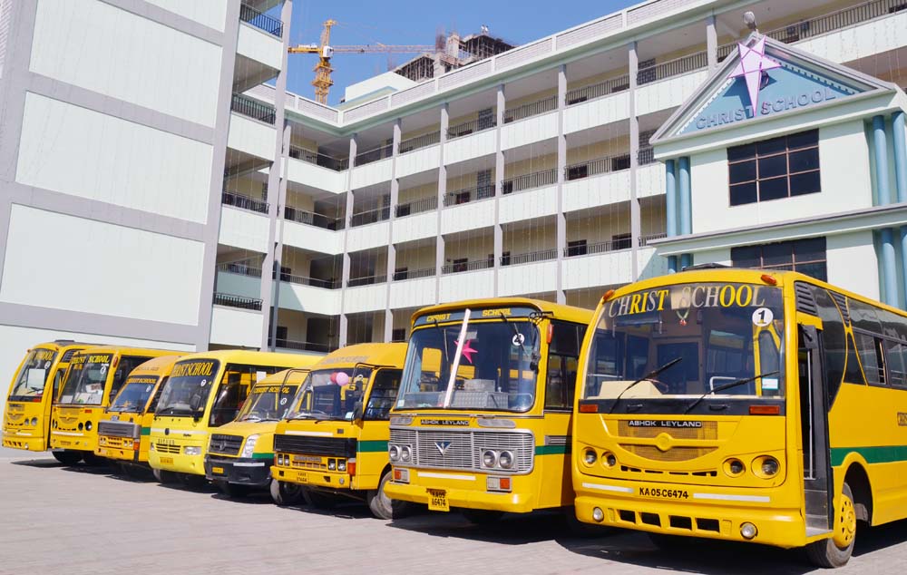 School bus in Bangalore