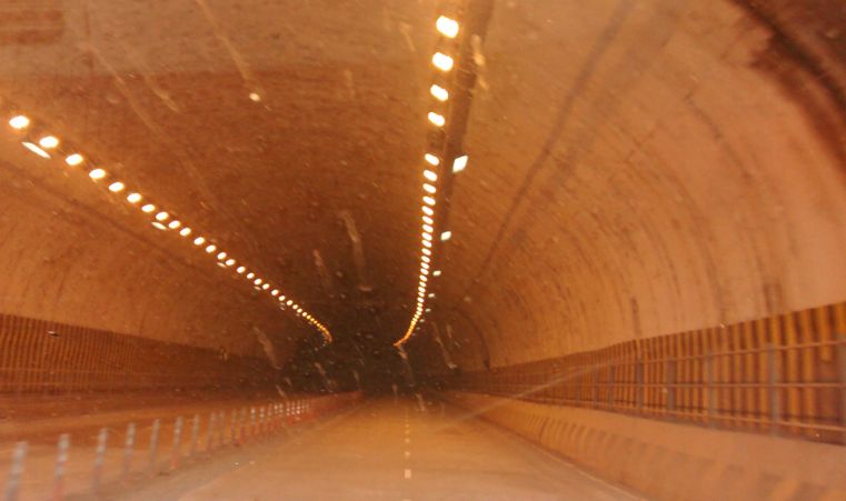 BARC tunnel on the Eastern Freeway