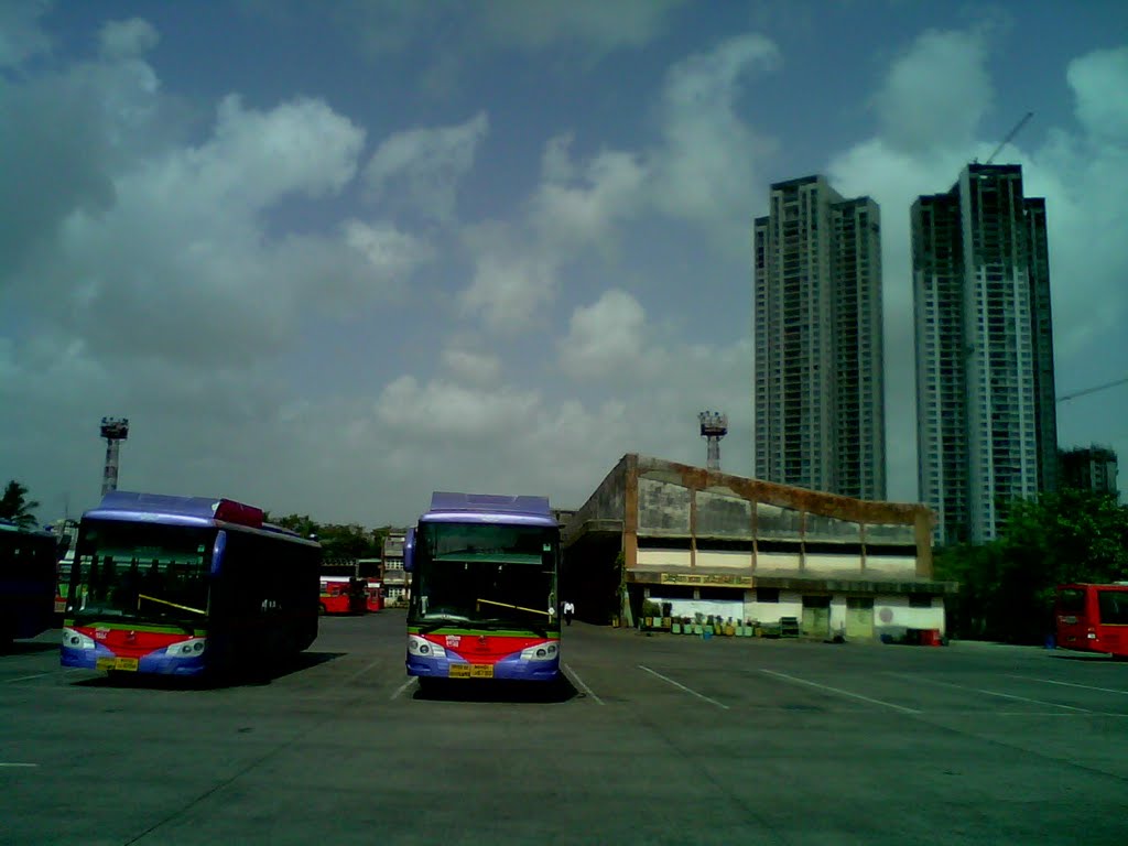 Another Breathtaking View Of Oshiwara Depot And Its Mini-Buses