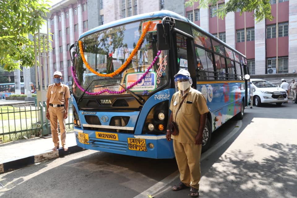 PMPML: Colour-Coded Buses To Identify Routes