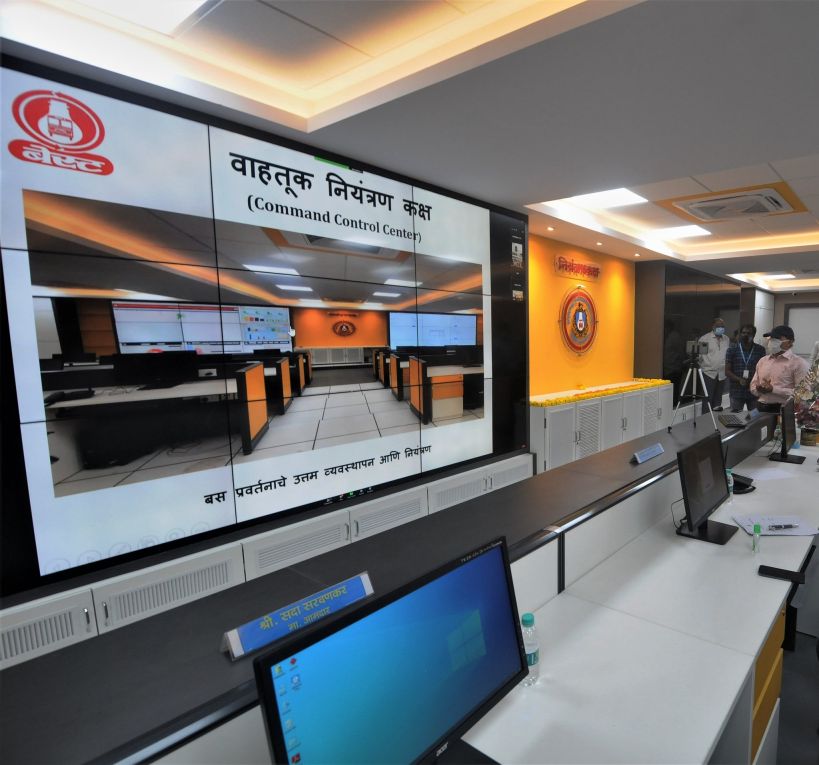 BEST Sets Up New Command Centre At Wadala Depot For Live Tracking Of Buses