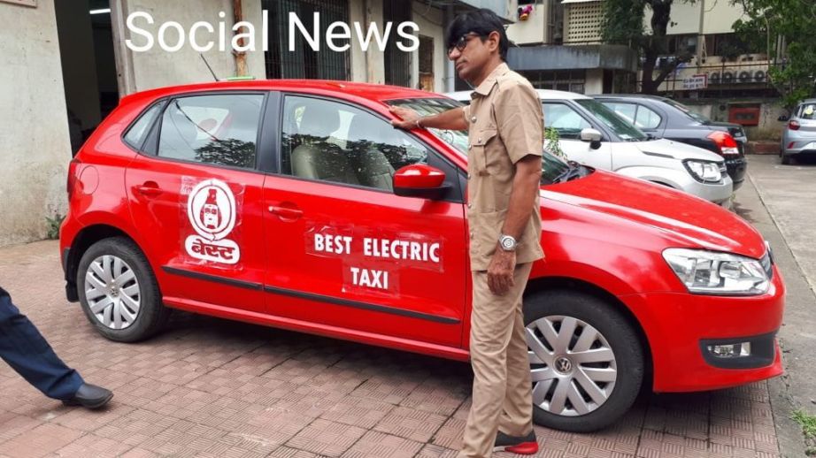Photoshopped Image of BEST Taxi. This image is fake news.