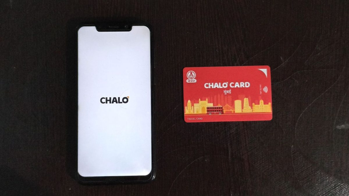 Chalo App and Card (Photo by Gandharva Purohit)