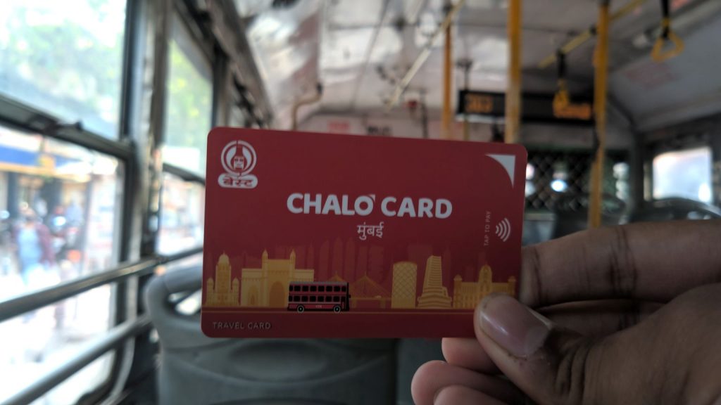 Chalo Travel Card issued by BEST in Mumbai (Photo: Gandharva Purohit)