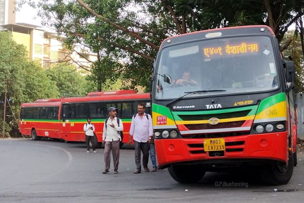 Tata Motors LP913 CNG Bus (Copyright: Ganndharva Purohit)