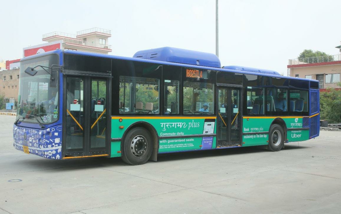 Gurugaman Plus: You Can Now Book Seats On Select Gurgaon City Buses With Uber