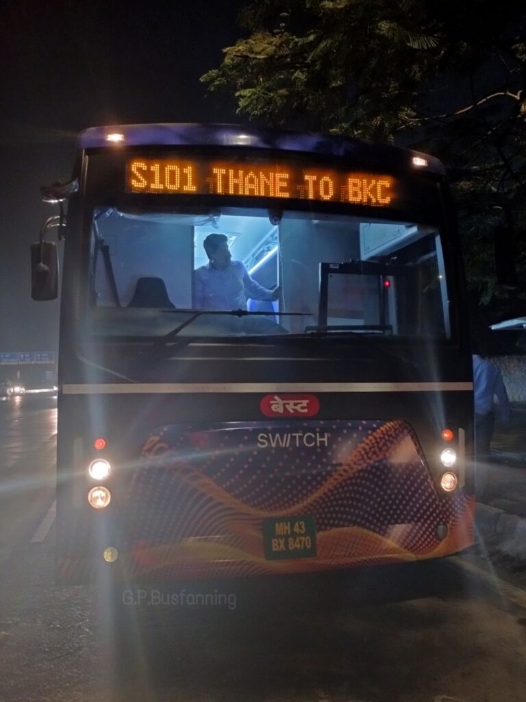 S101 from Thane to BKC (GP Busfanning)
